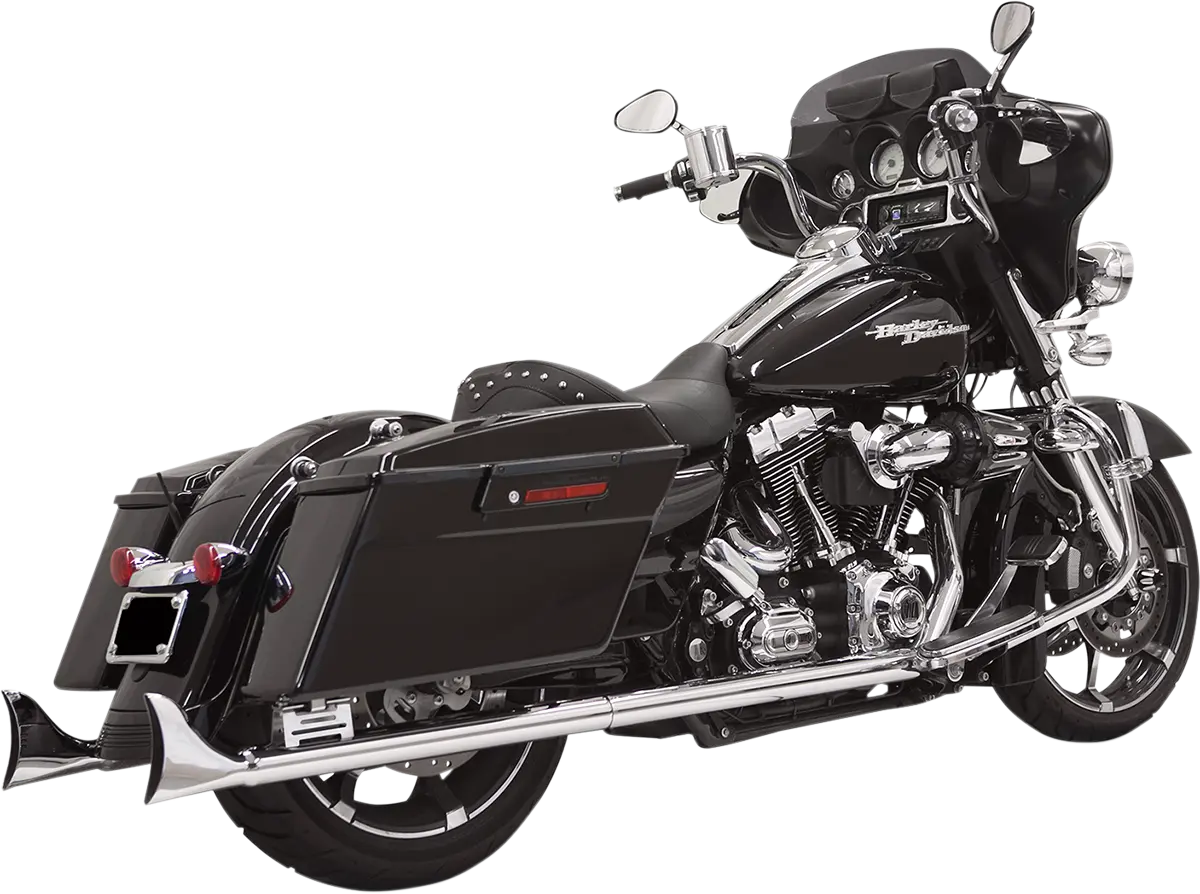 Bassani Xhaust Fishtail Slip-on Tłumiki Chrom