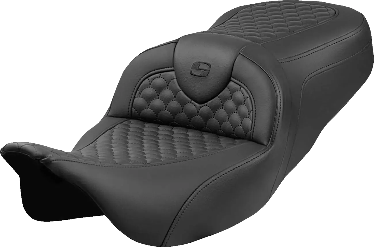 Saddlemen Roadsofa Dragon Scale Seat - For Harley Davidson