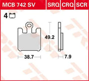 Spiekane klocki hamulcowe Trw Sv Series Na Przedni Hamulec - Przód