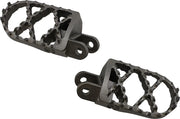 Moose Offroad Pro Foot Pegs - Stainless Steel