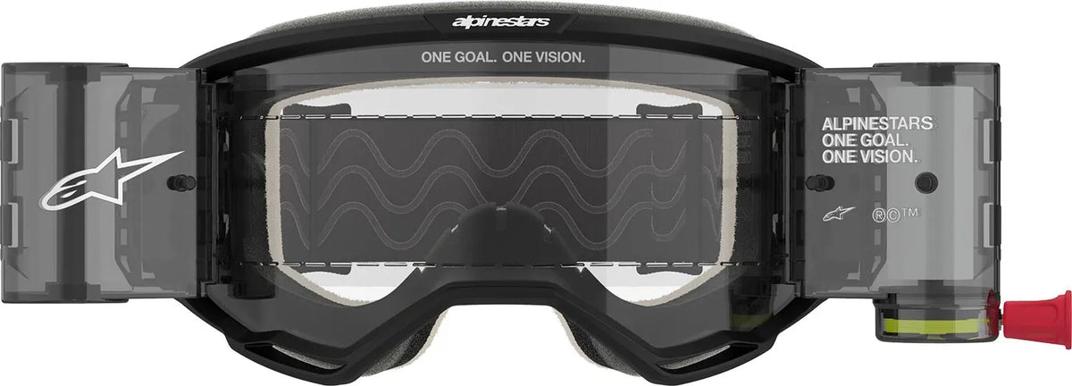 Alpinestars Vision 5 Corp Black Clear Roll-Off Goggle