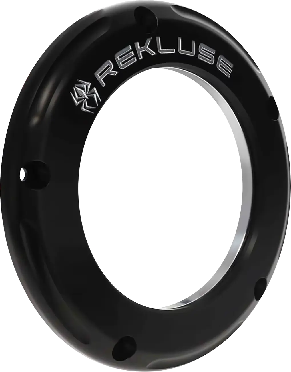 Rekluse Clear Derby Cover Black Anodized M8