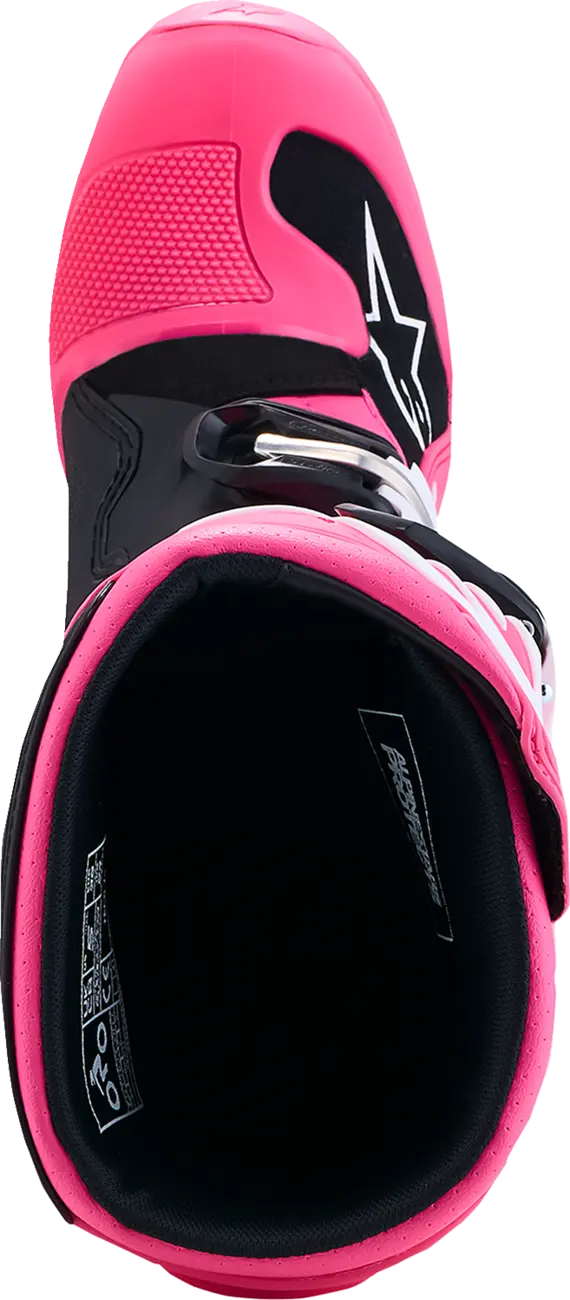 Alpinestars Tech 7S Boots Pink Black White