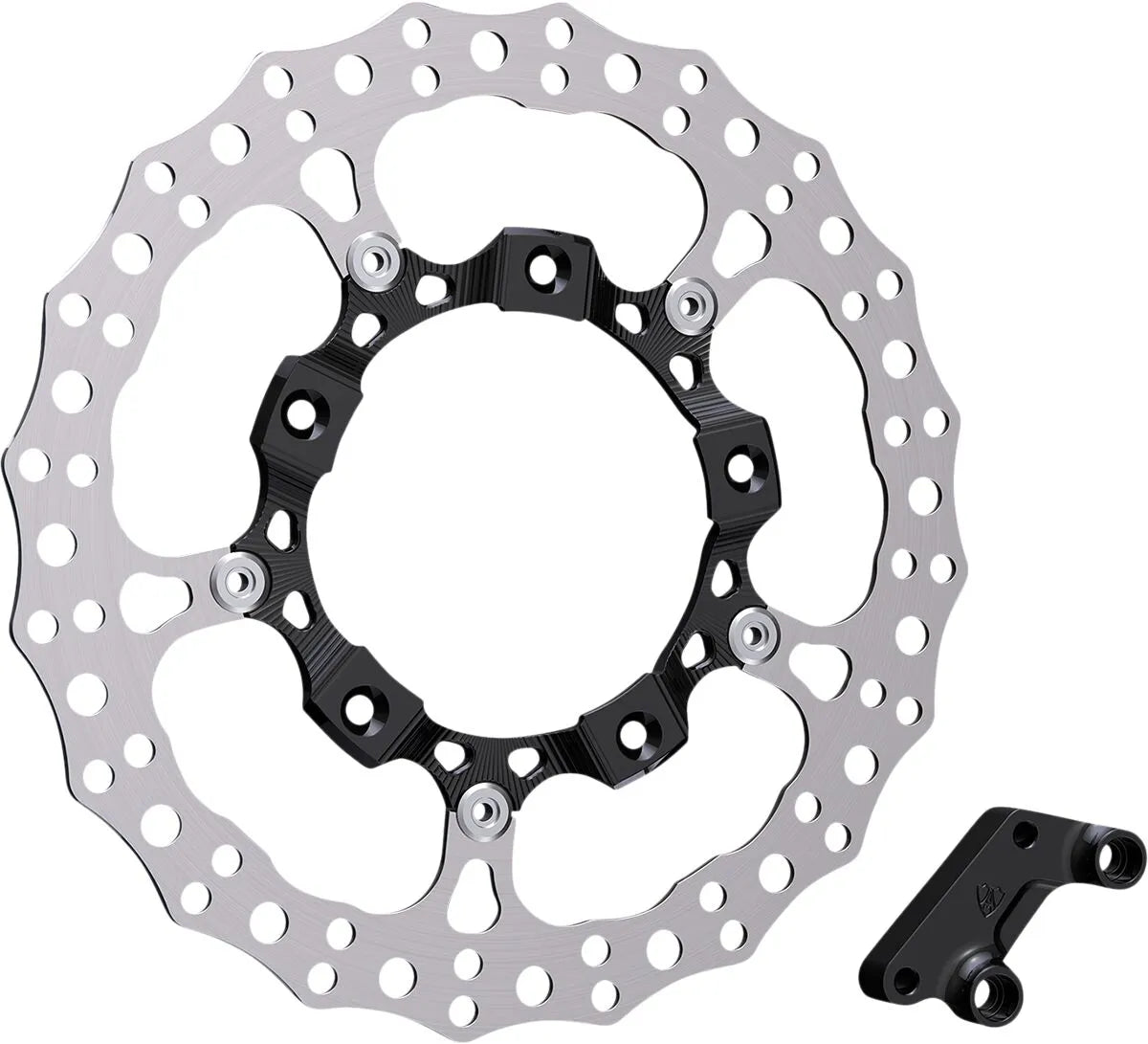 Arlen Ness Big Brake 14" Full Floating Rotor Kit Do Flt Touring