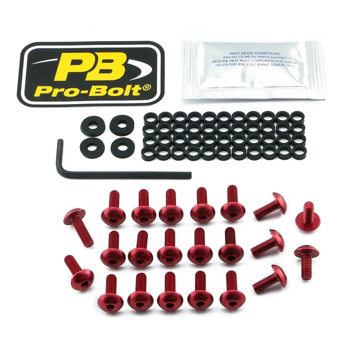 Pro Bolt Aluminium Fairing Bolt Kit For Ktm