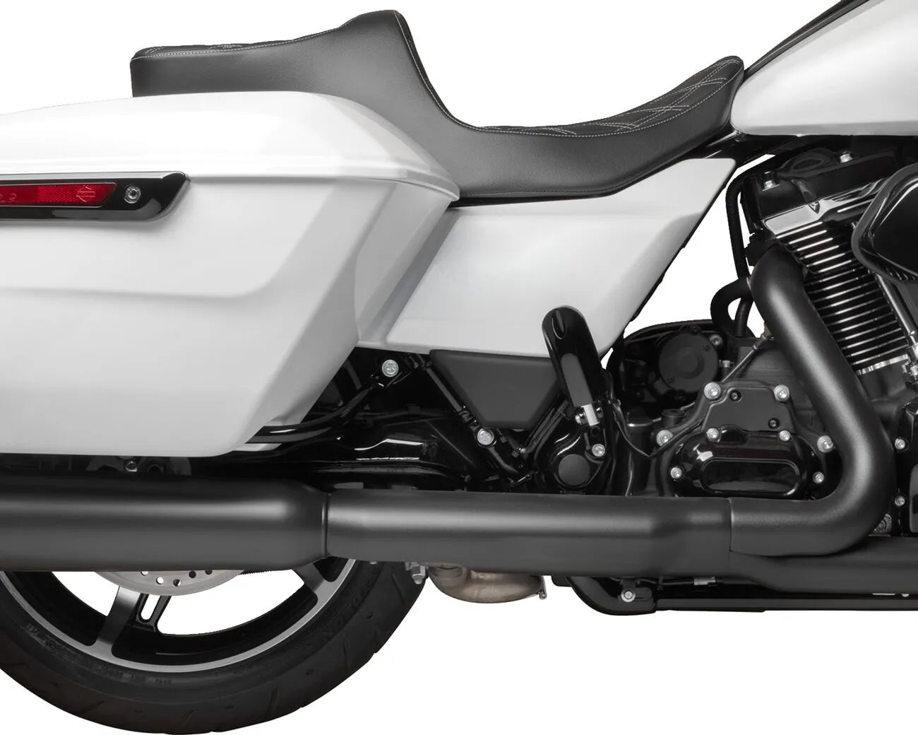 2-Up Drag Specialties Predator Iii Seat - For Harley Davidson