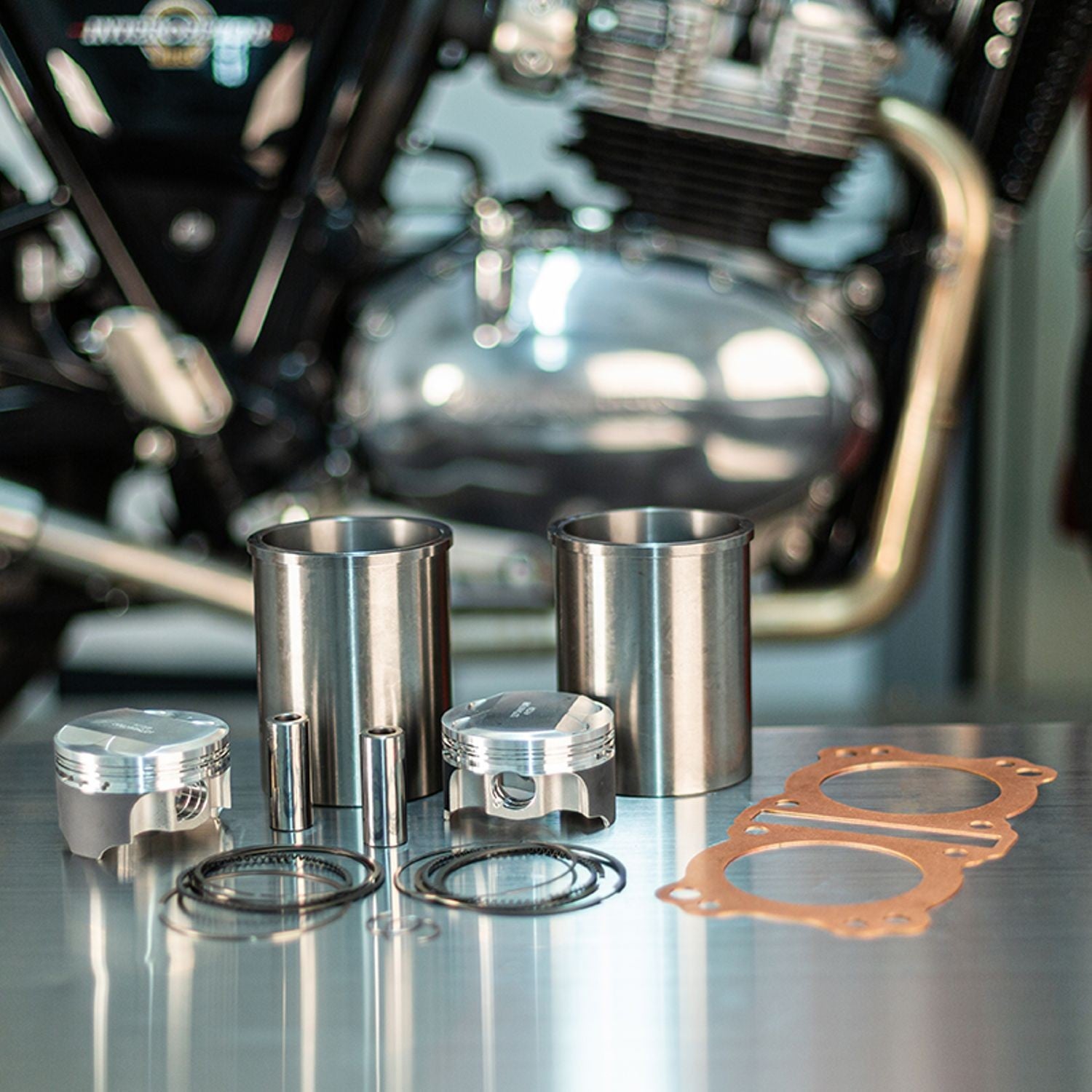 S&S Cycle 750 & 865 Big Bore Kits for Royal Enfield 650 Twins