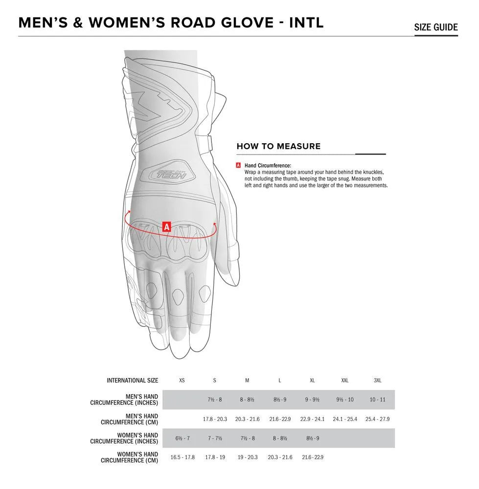 Alpinestars SP-9 Gloves Black/White/Red