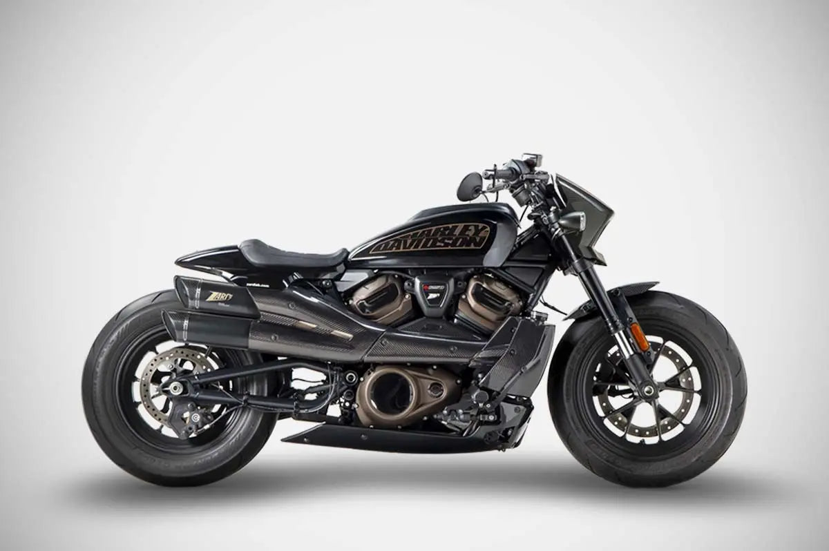 Kompletny Układ Wydechowy Zard Gt Do Harley-davidson Sportster S