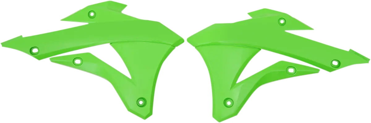 Ufo Replacement Radiator Shrouds For Kawasaki Kx Models
