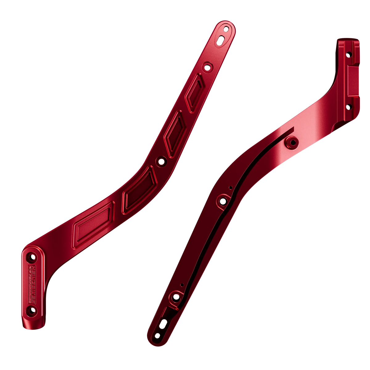 HeinzBikes Aluminium Performance Fender Struts - Red - HB-PFS-R