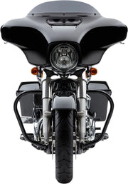 Cobra V-bend Freeway Bar Black Steel Guard