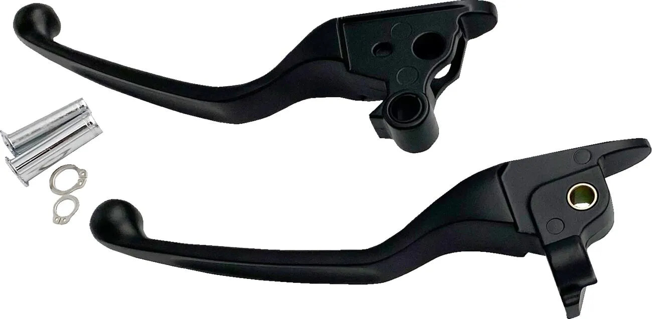 Drag Specialties Narrow Lever Set - Black