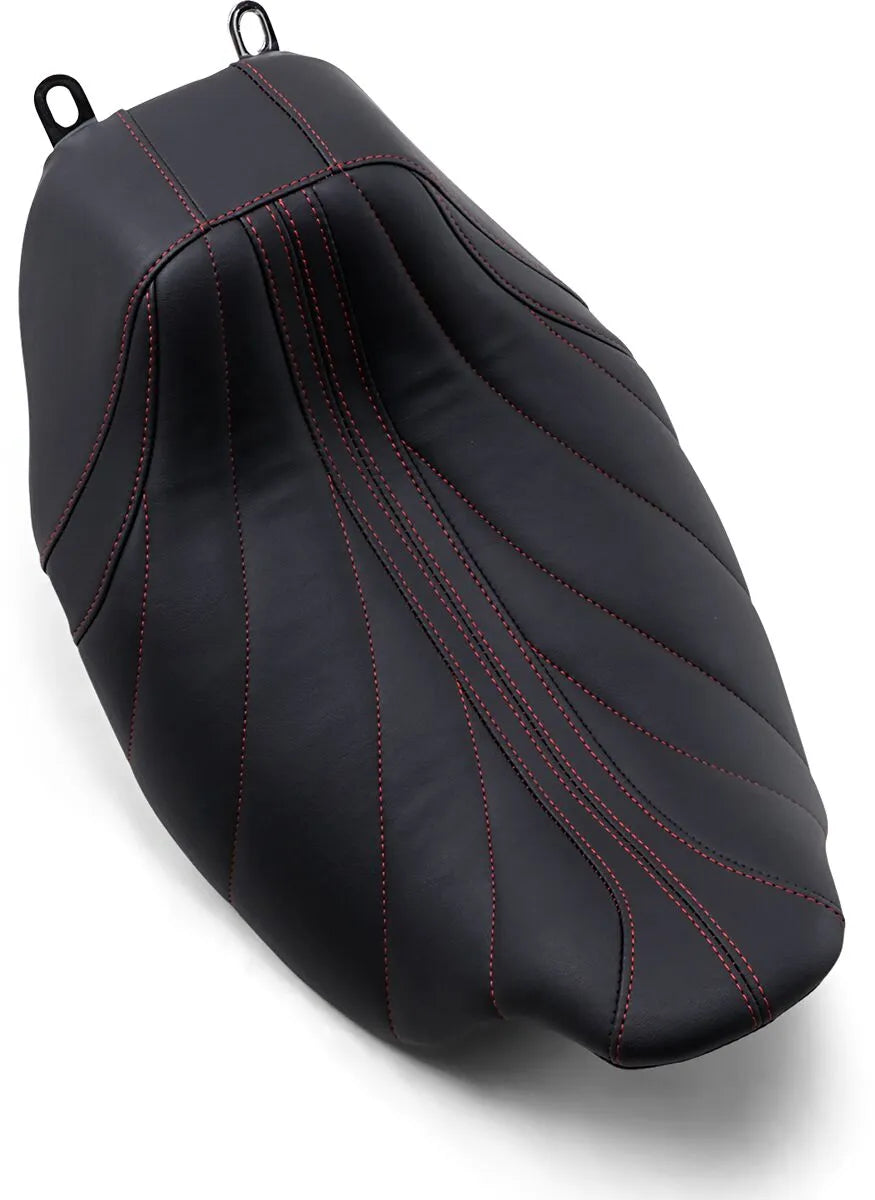 Mustang Revere Journey Solo Seat - For Harley Davidson