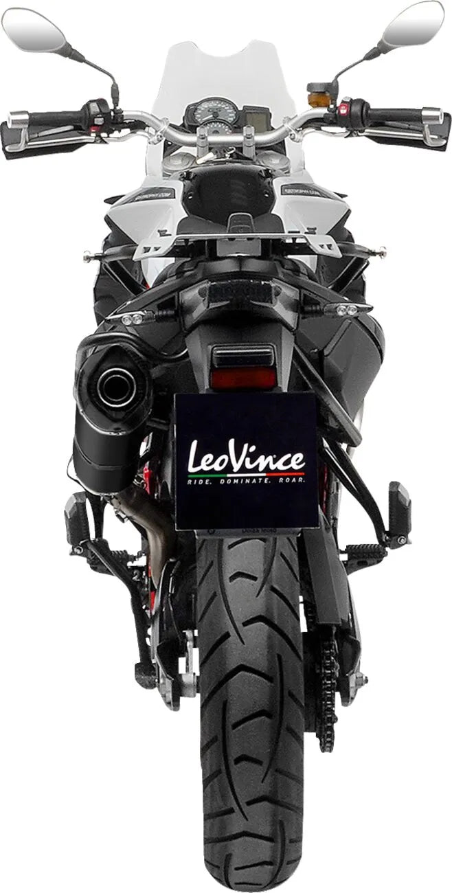 Leovince LV One Evo Black Edition Tłumik Slip-on - Homologacja ECE Drogowa