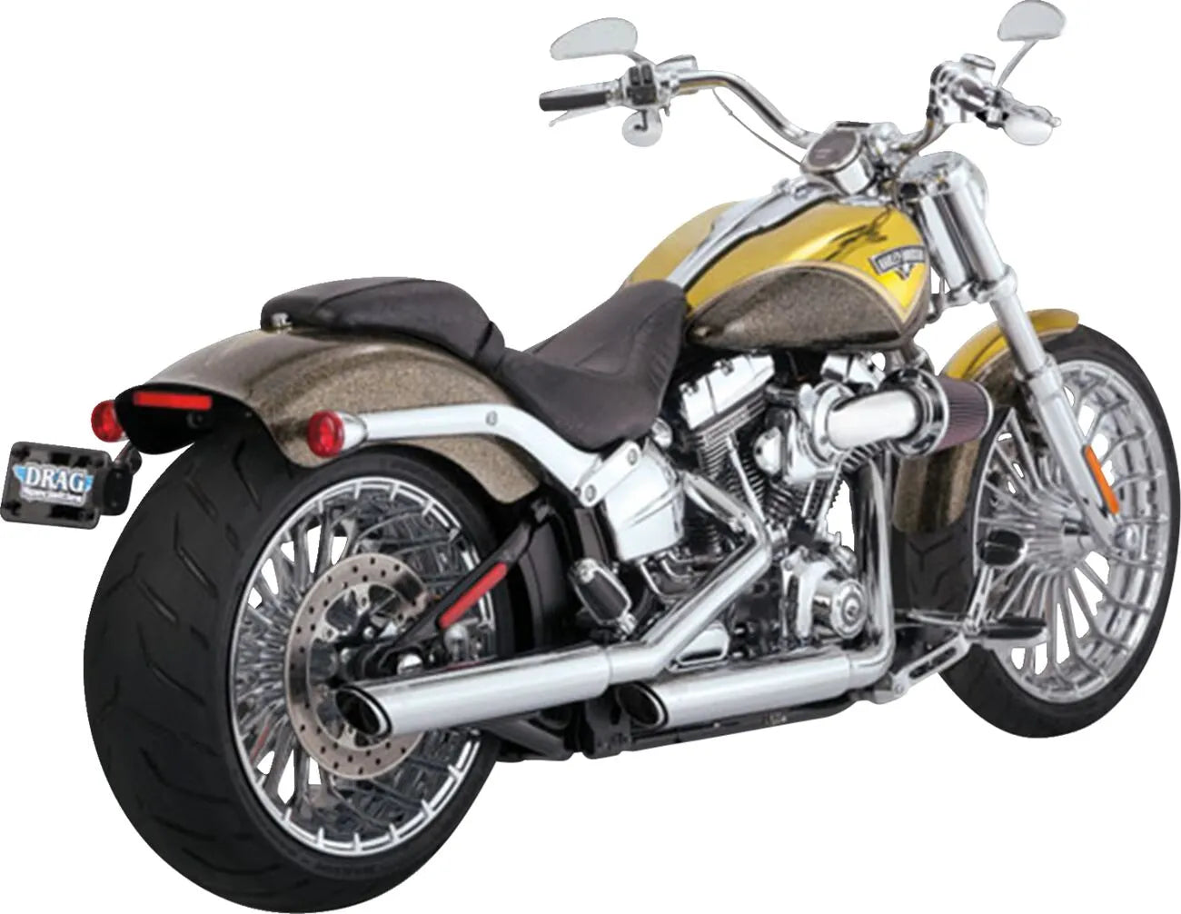 Tłumiki Slip-on Vance & Hines 3" Twin Slash