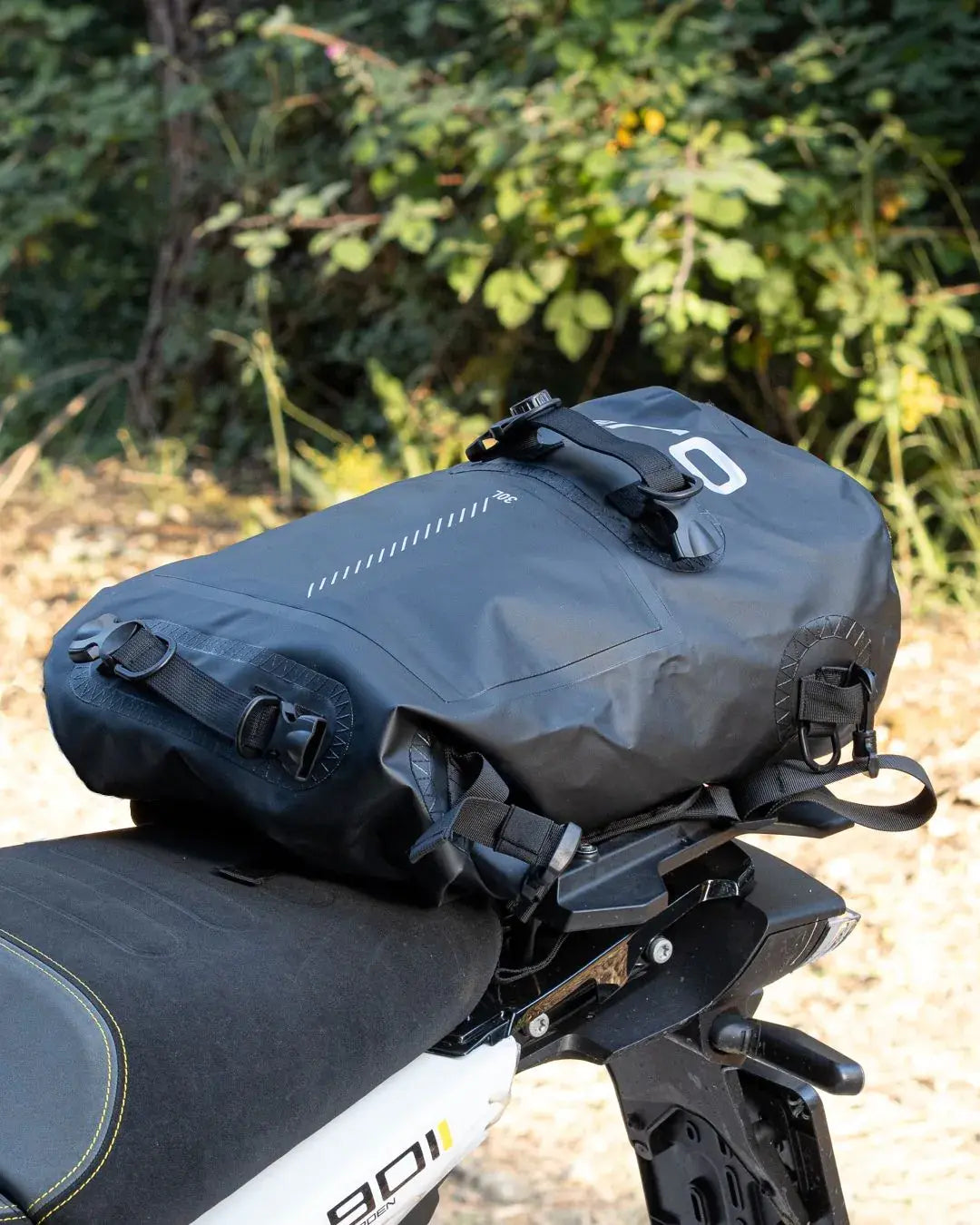 OJ Dry Excursion 30L Black Motorcycle Backpack