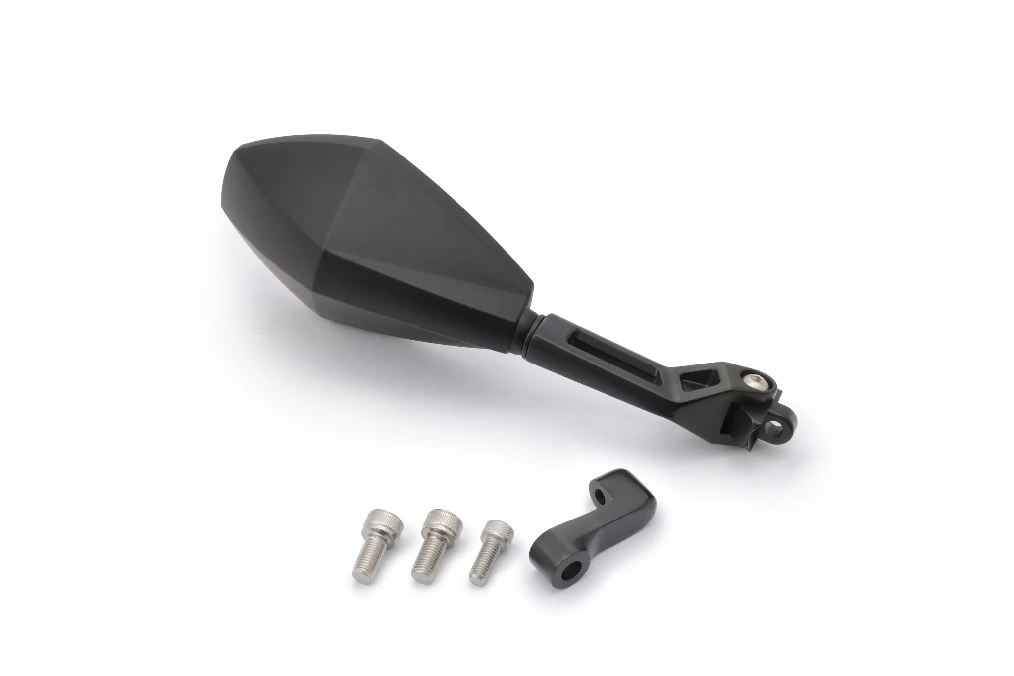 Daytona Aluminum Abs Mirror - Black