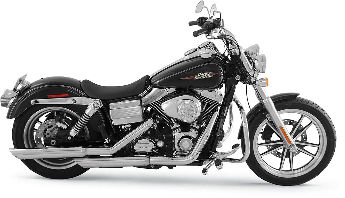 Mustang Runaround Solo Seat - For Harley Davidson