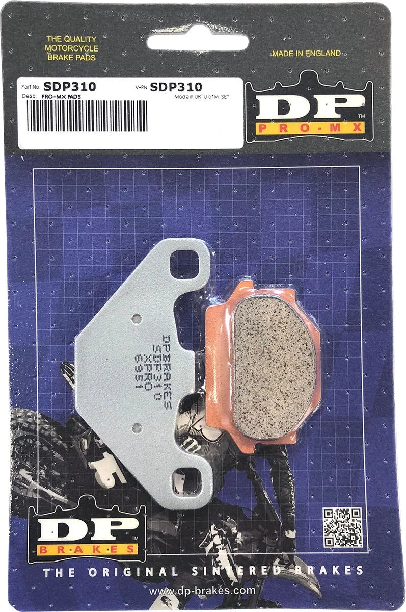 Dp Brakes Sdp310mx Pro-mx Spiekane Klocki Hamulcowe - Przód i Tył