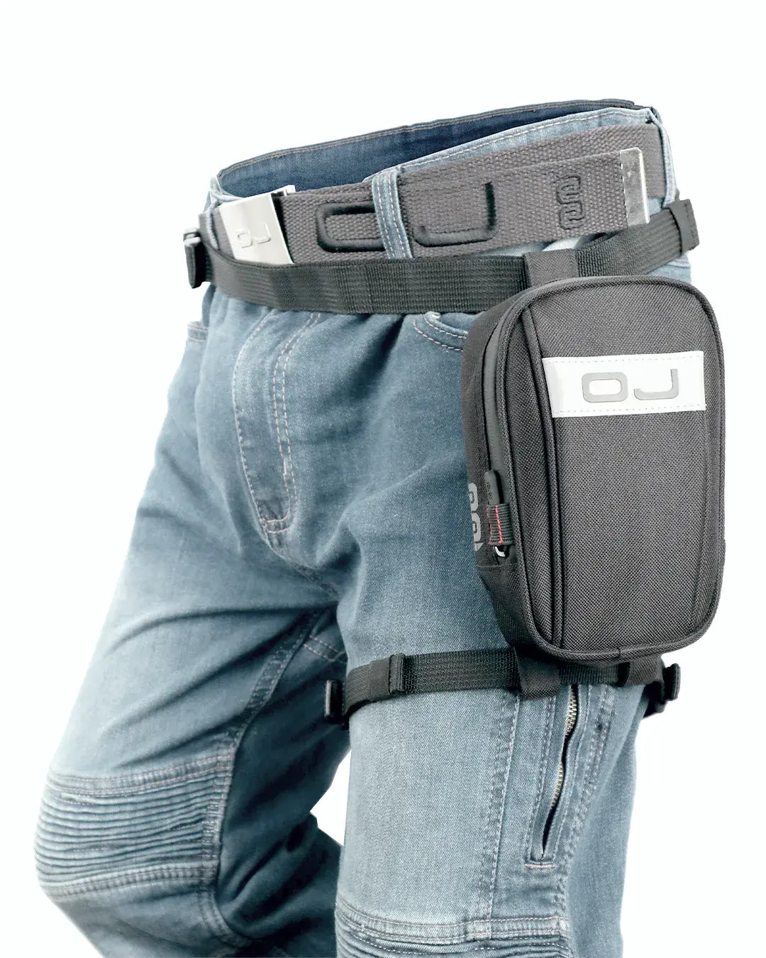 OJ Mini Track 1 Liter Black Leg Bag