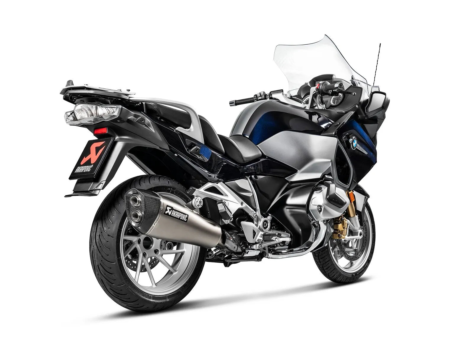 Akrapovic Tytanowa Końcówka Układu Wydechowego Slip-On - Homologacja Drogowa ECE