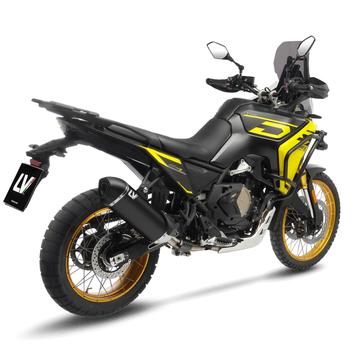Leovince LV-14 Black Edition Slip-On Muffler for Voge Valico 800