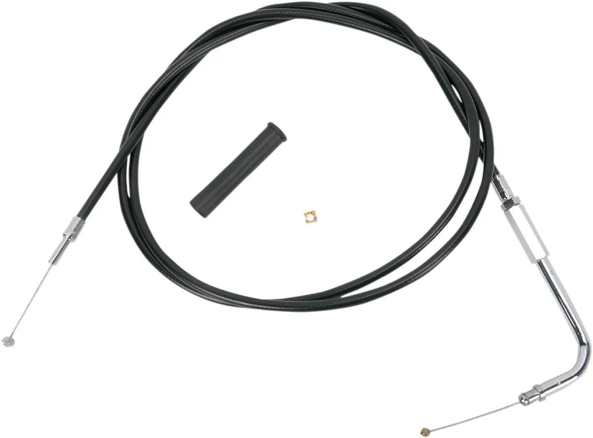 DRAG SPECIALTIES Black Vinyl Throttle Cable