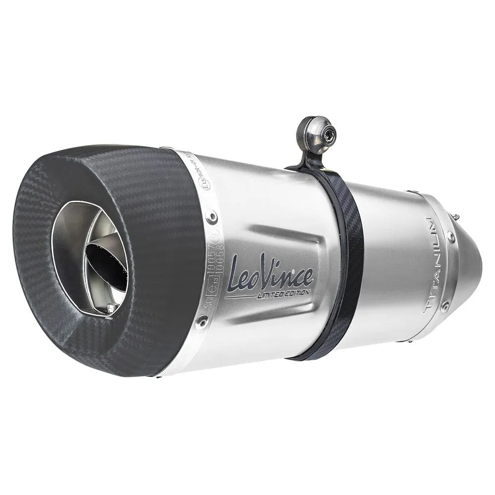 Leovince Factory S Titanium Tłumik Slip-on - Homologacja Drogowa ECE