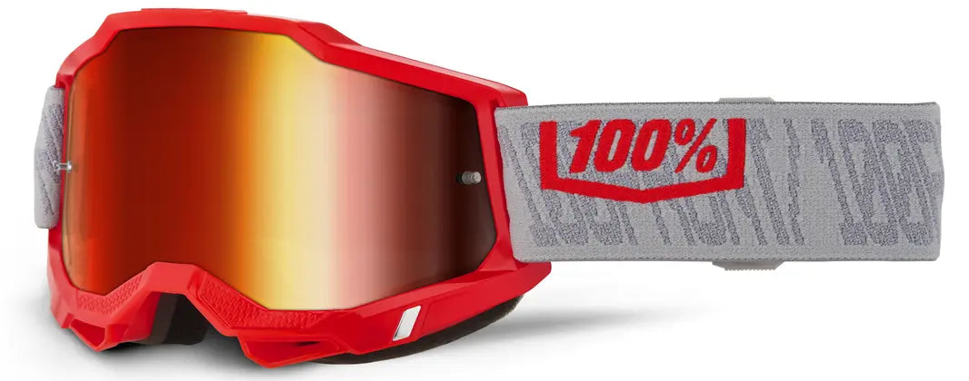 100% Accuri 2 Goggles Gatorbak Red Mirror