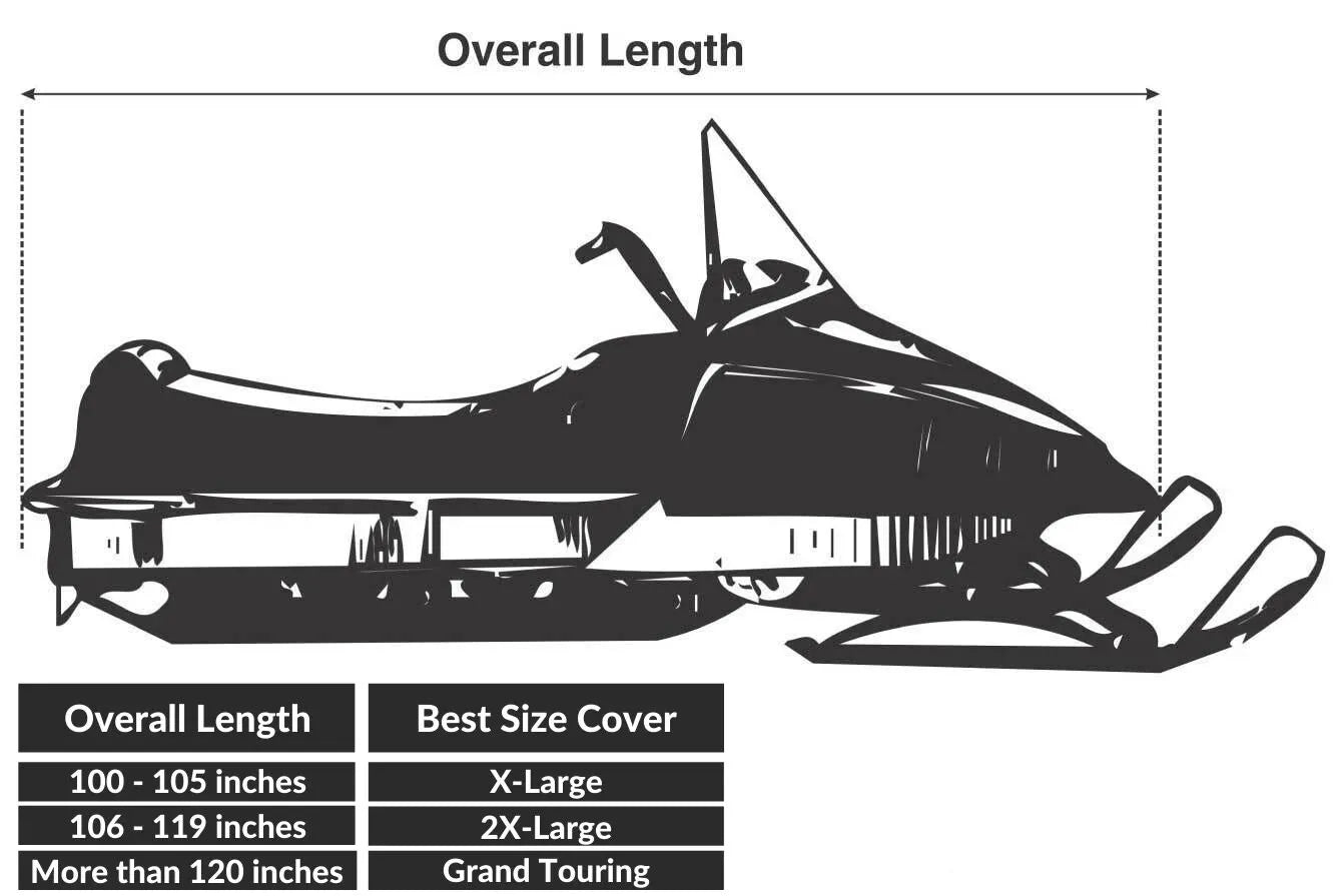 Gears Canada Trailerable Snowmobile Cover