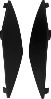 Icon Threshold Helmet Side Covers Matte Black
