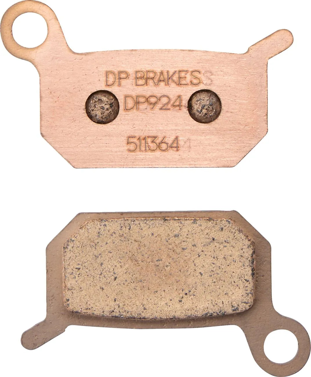 DP Brakes Standard Spiekane Klocki Hamulcowe - Przód i Tył