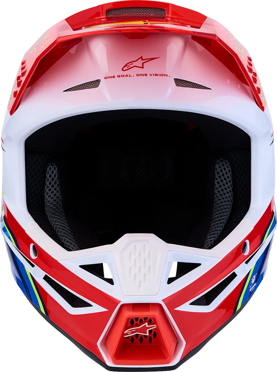 Alpinestars SM3 Falcon Helmet Red/White/Blue