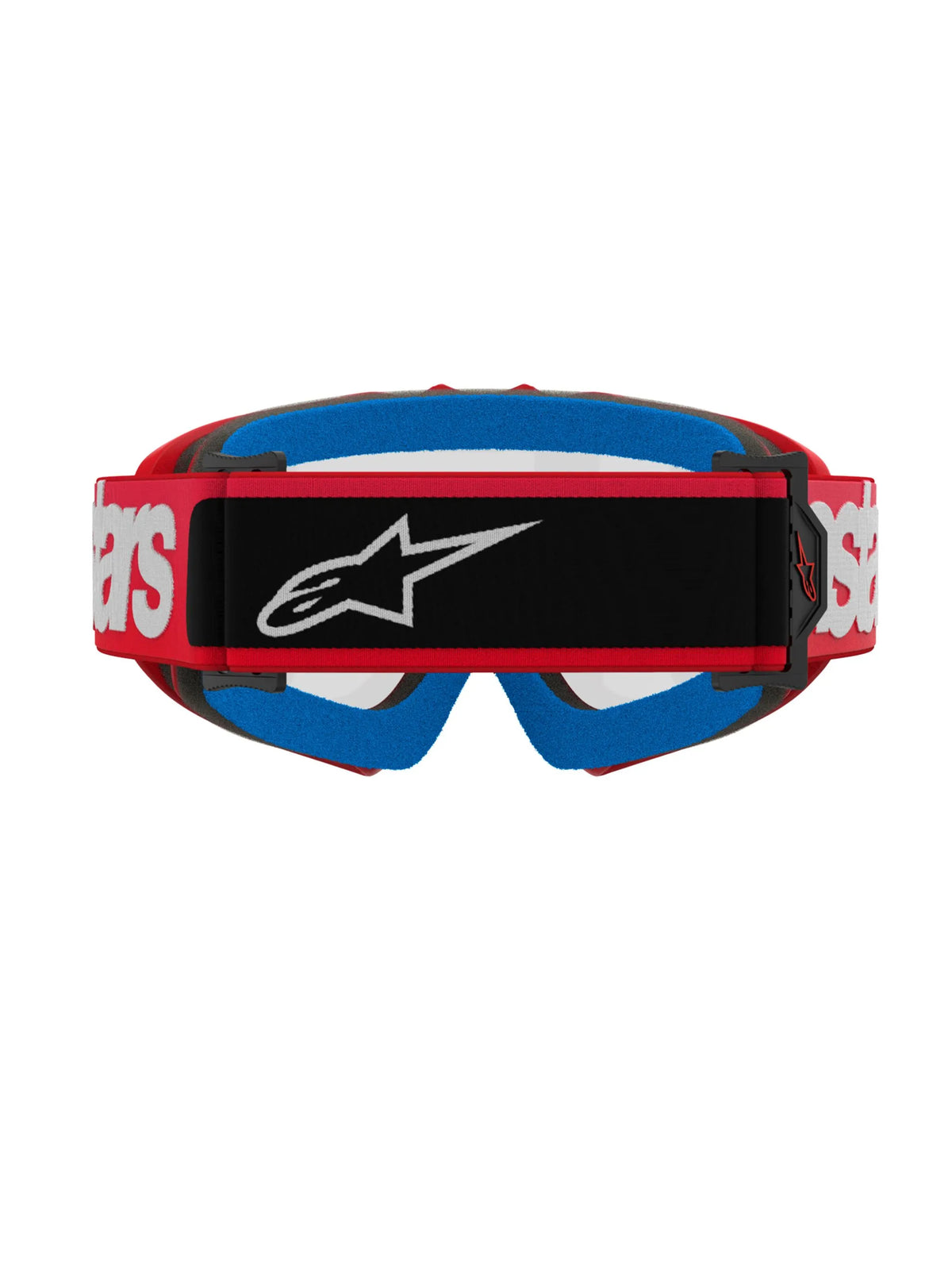 Alpinestars Youth Vision Blaze Goggle Red Clear