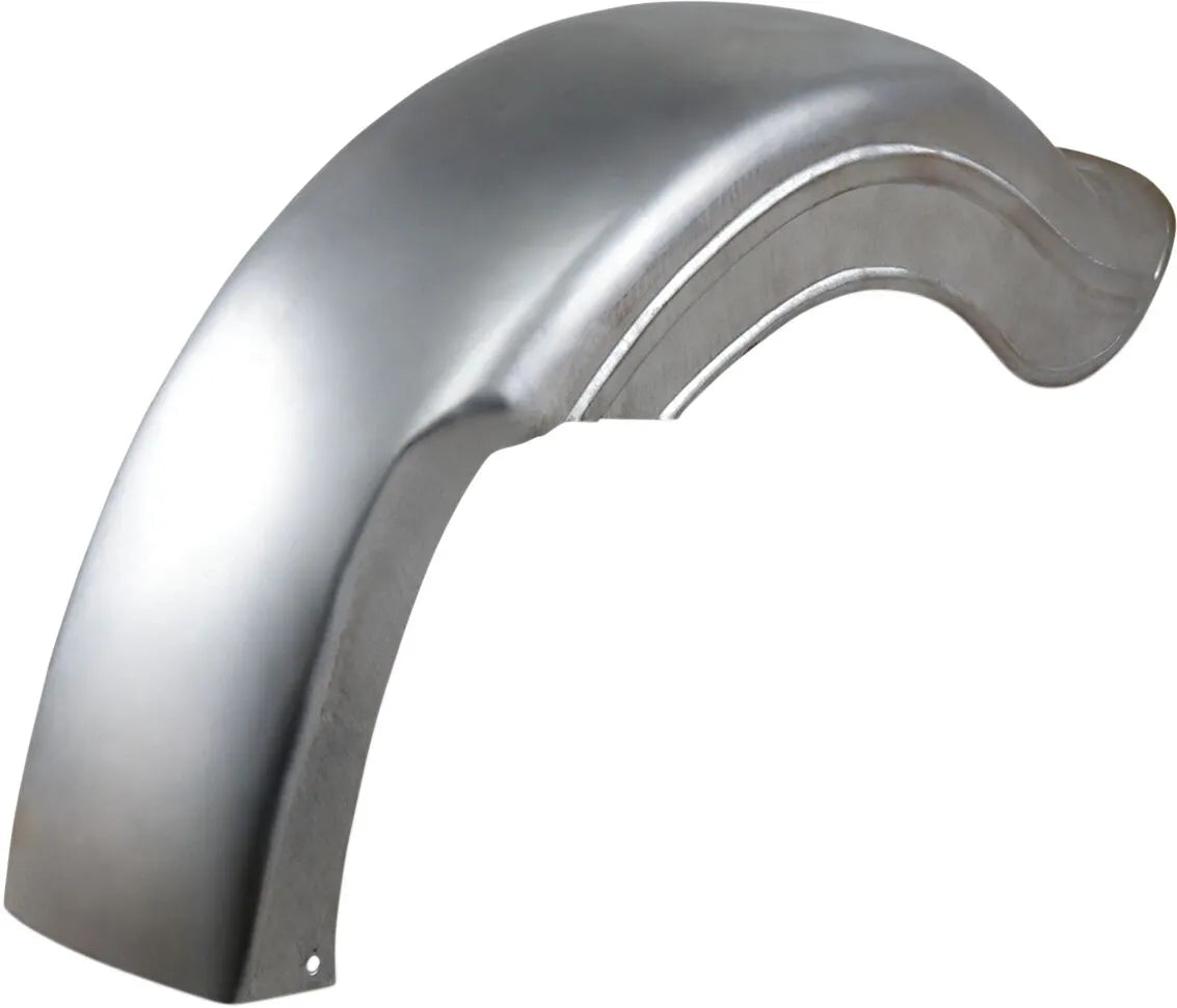 Drag Specialties Fat Bob-Style Rear Fender 7" W Raw Steel Left