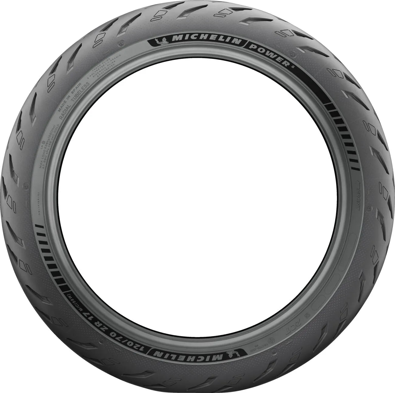 Michelin Power 5 Tire 120/70zr17 Front