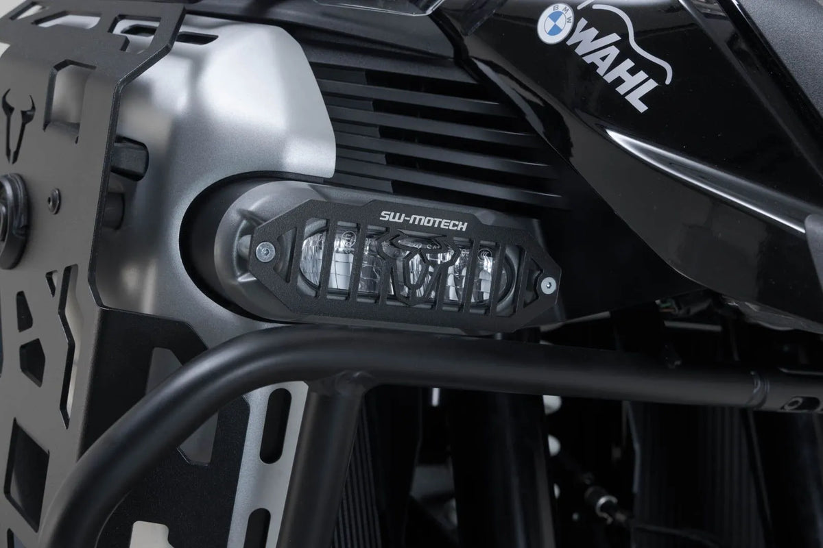 SW-Motech Auxiliary Light Guard - Black - NSW.07.976.10000/B