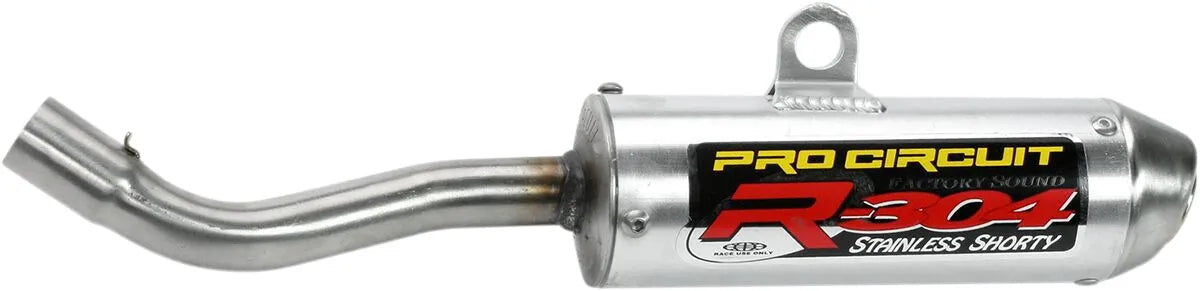 Pro Circuit R304 Shorty Tłumik - Aluminium/Stal nierdzewna