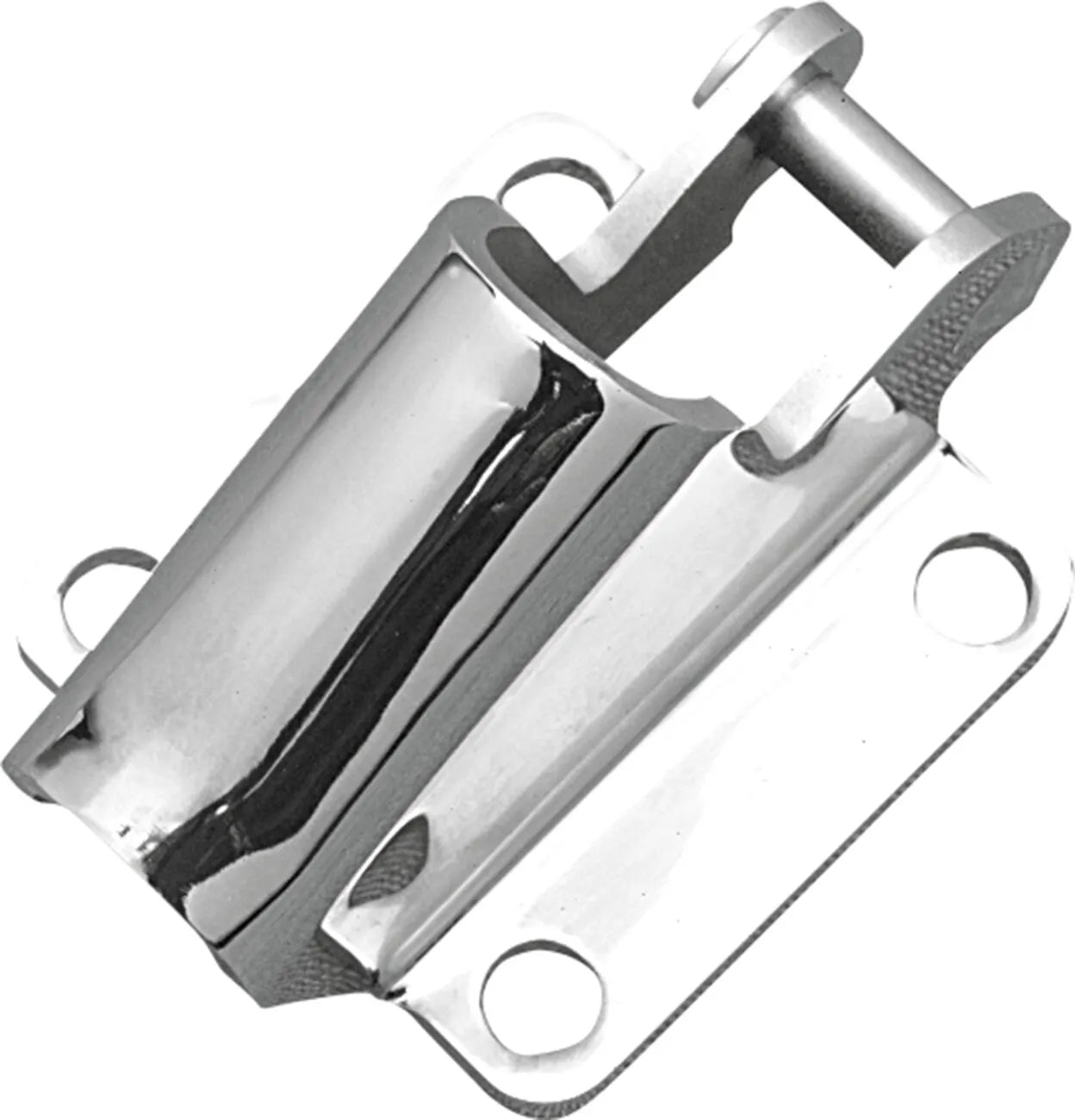 Drag Specialties Chrome Kickstand Spring Plate