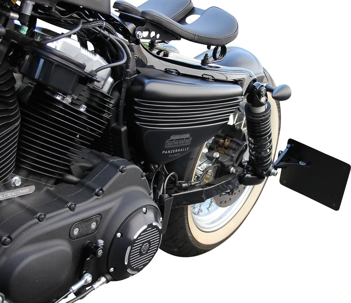 Cult Werk Side Panel Glossy Black for Harley Sportster XL