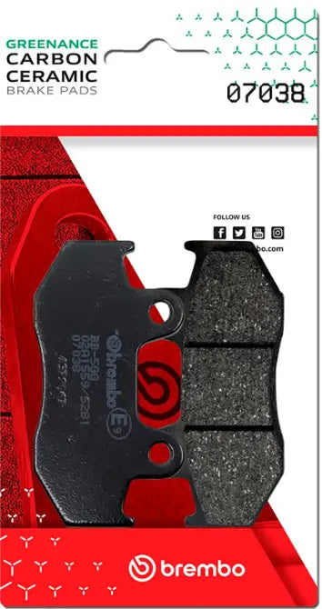 Klocki hamulcowe Brembo Prime Line Carbon Ceramic