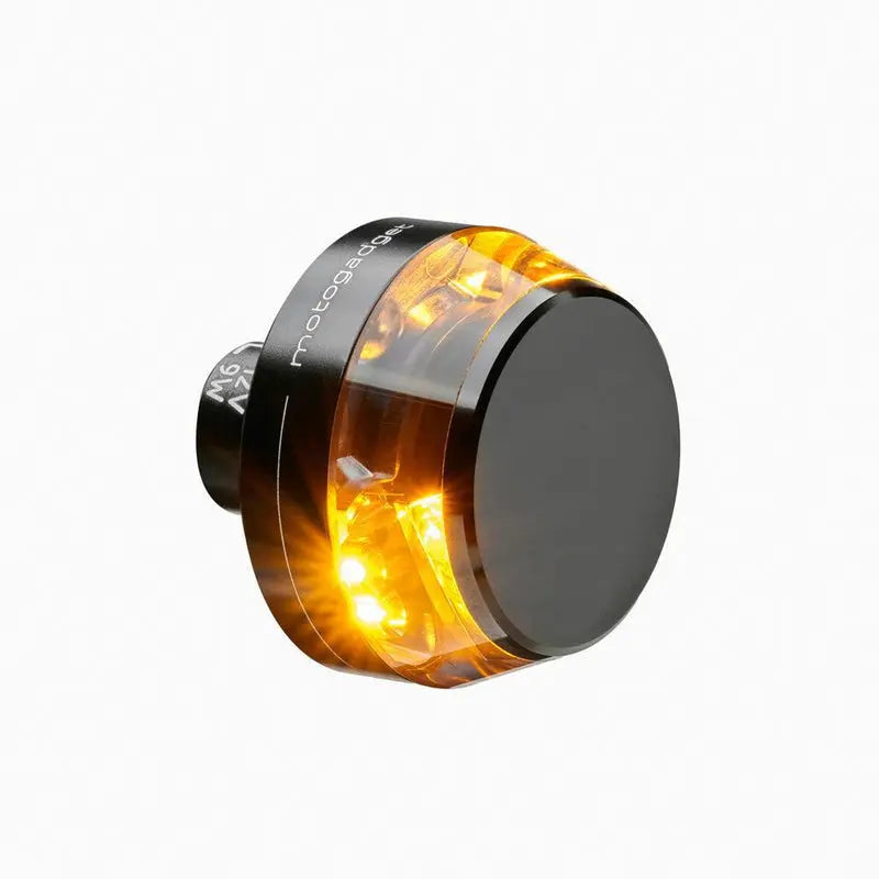 Motogadget LED Turn Signal - Clear Lens - E-Marked - Black - 6002015