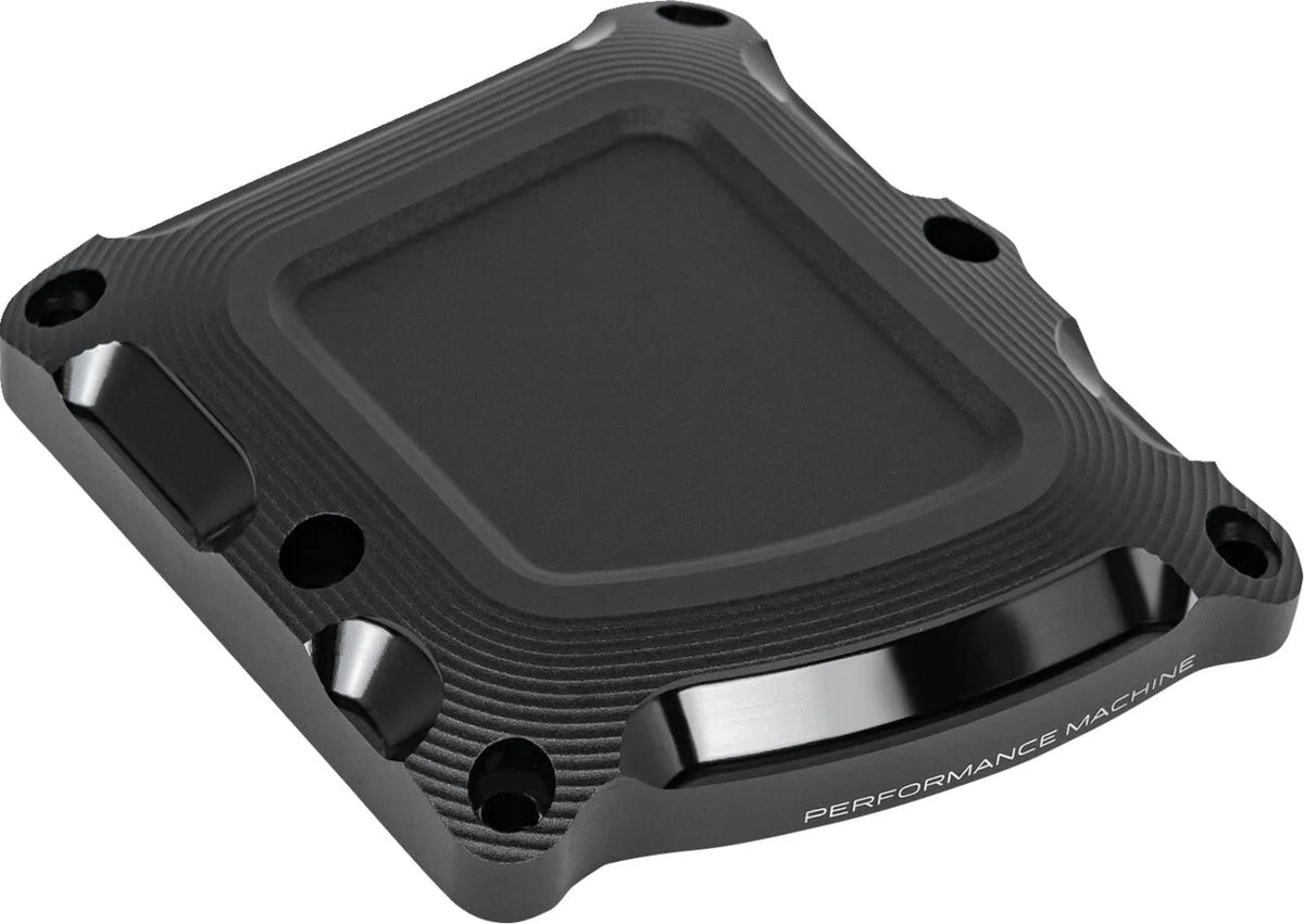 Performance Machine Race Series Transmission Cover Black Ops