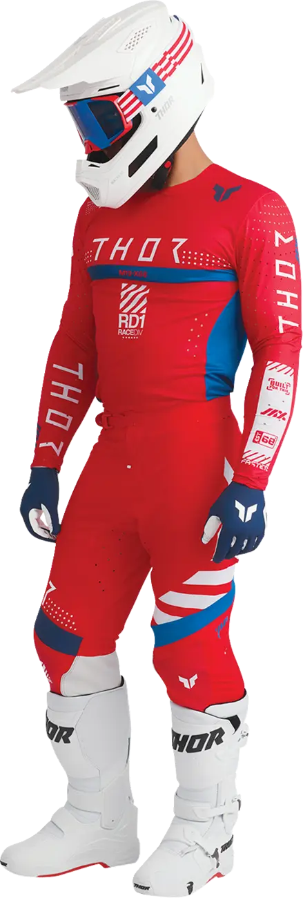 Thor Activate Patriot Red/White/Blue Goggle