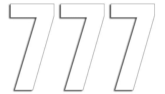 Blackbird Racing Number Plate Graphic - 7