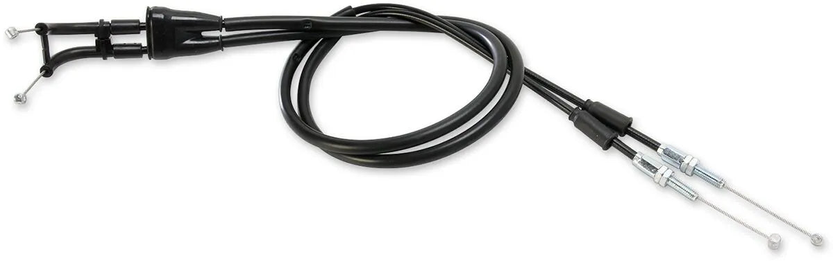 MOOSE OFFROAD HARD-PARTS Black Vinyl Throttle Cable