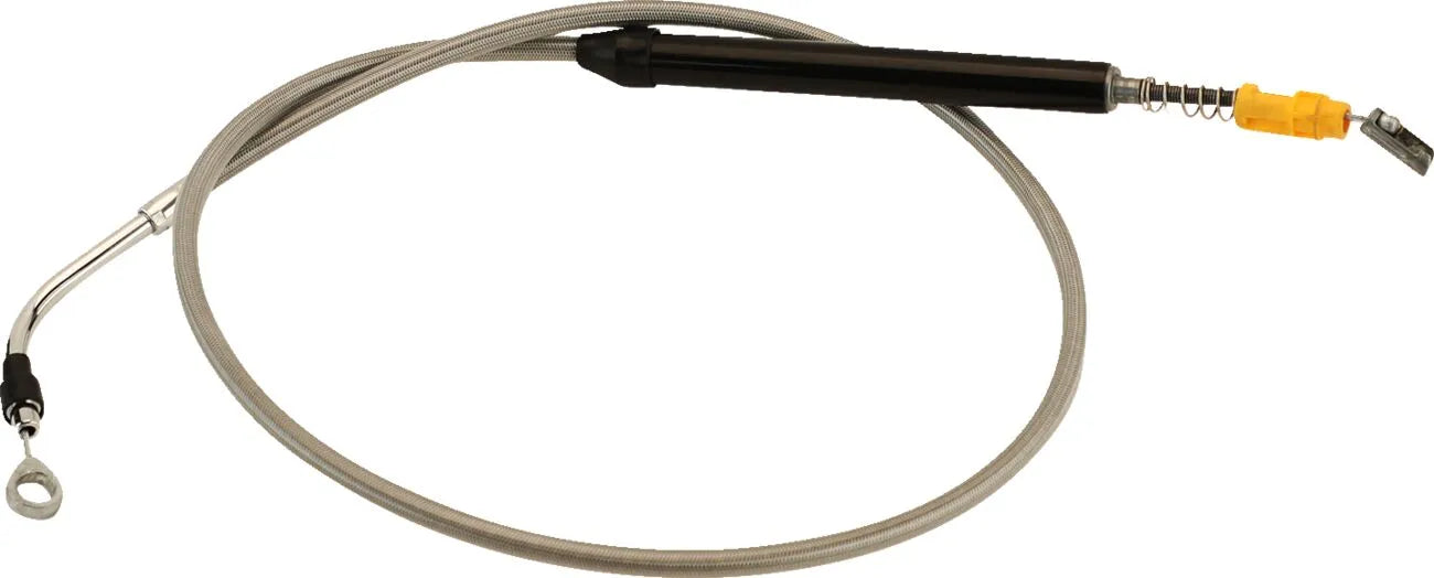 La Choppers Stainless Steel Braided Clutch Cable for Ape Hangers