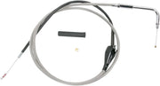 Drag Specialties Stainless Braided Idle Cable