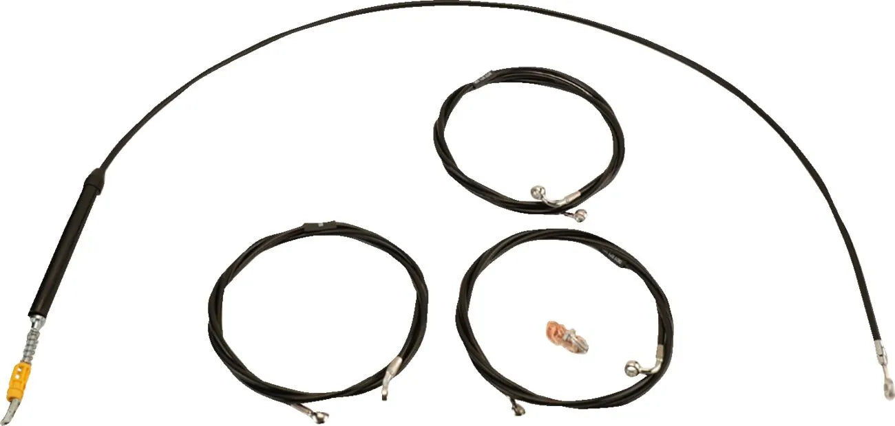 La Choppers Standard Handlebar Cable/Brake Line Kit for Ape